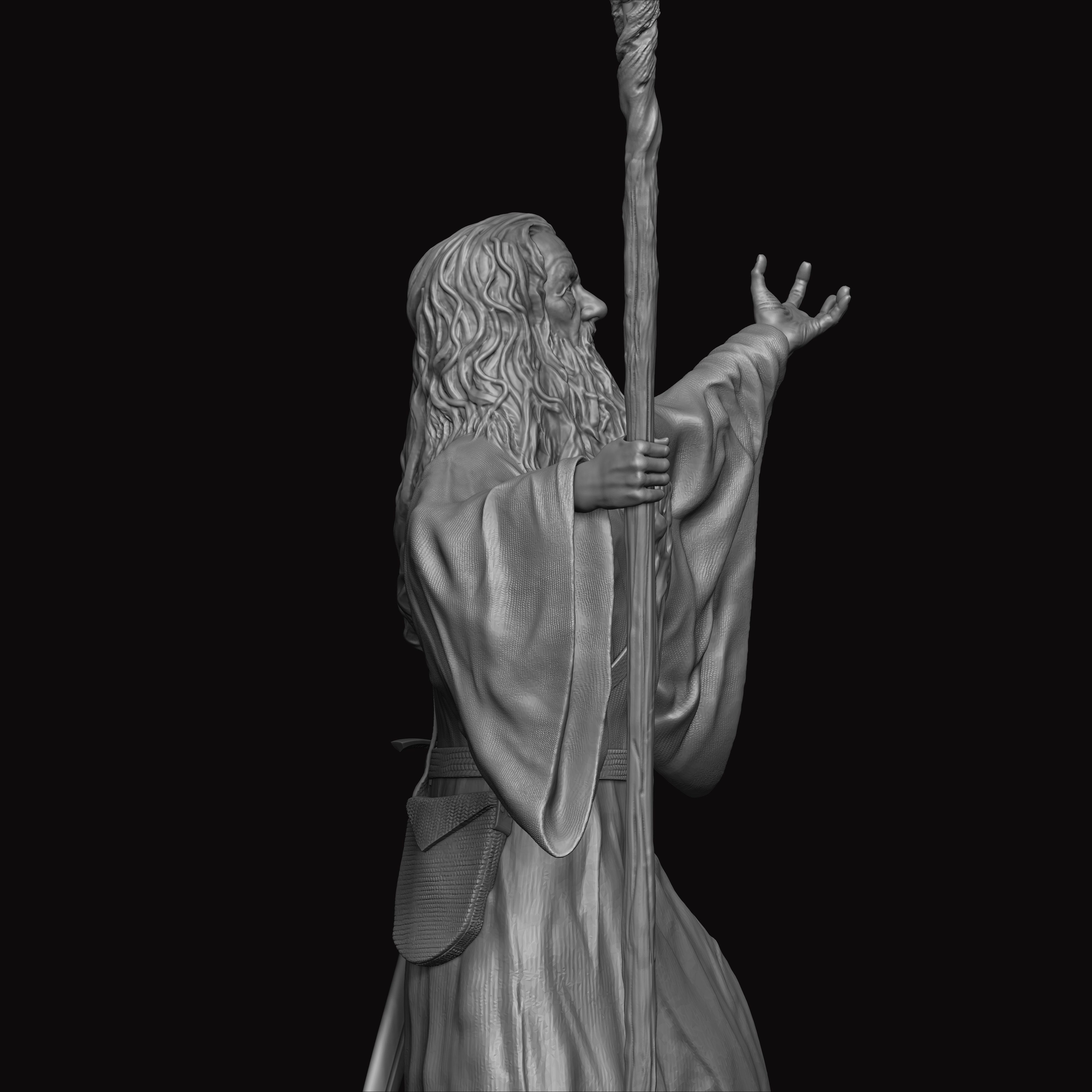 Gandalf The Grey 3D print model_14