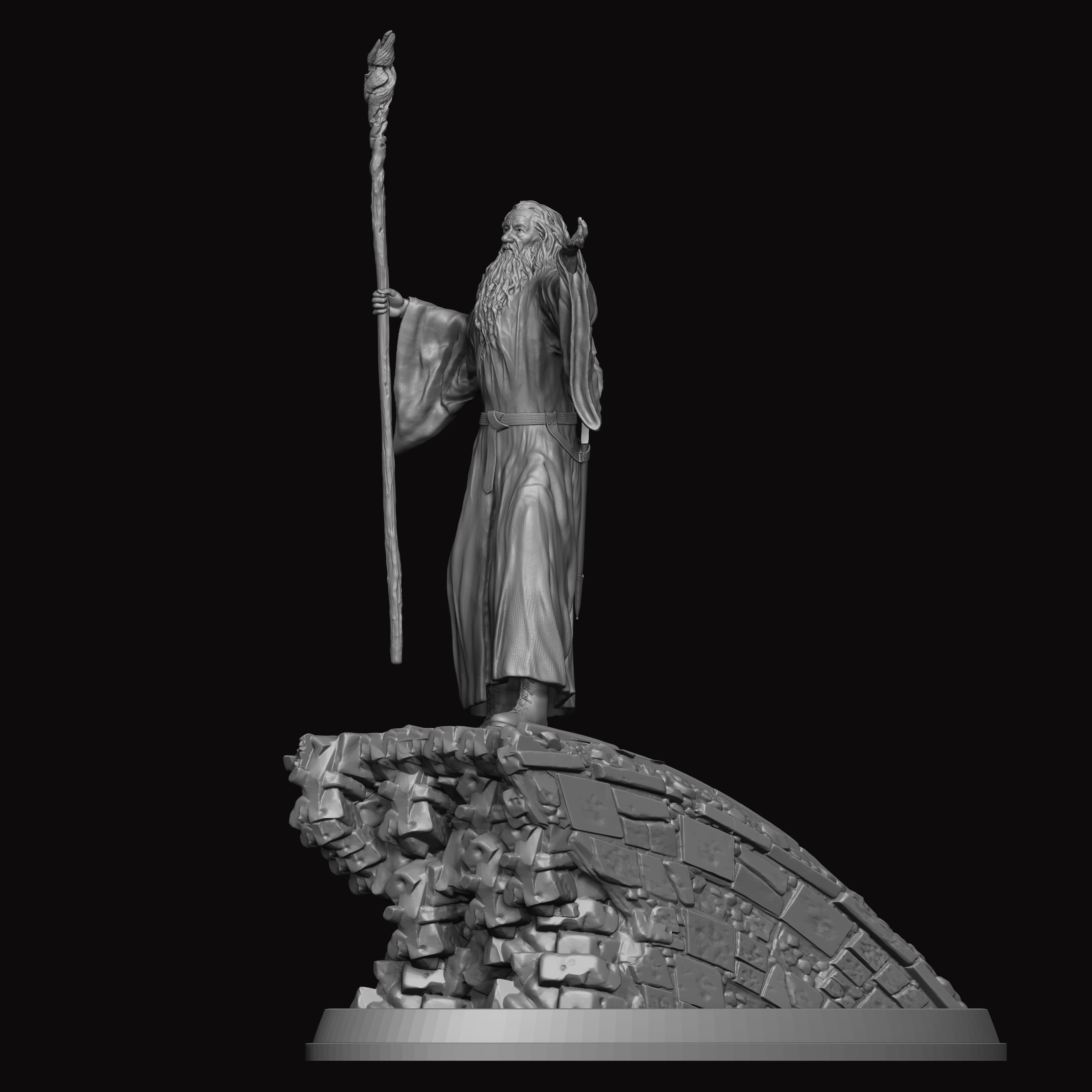 Gandalf The Grey 3D print model_12