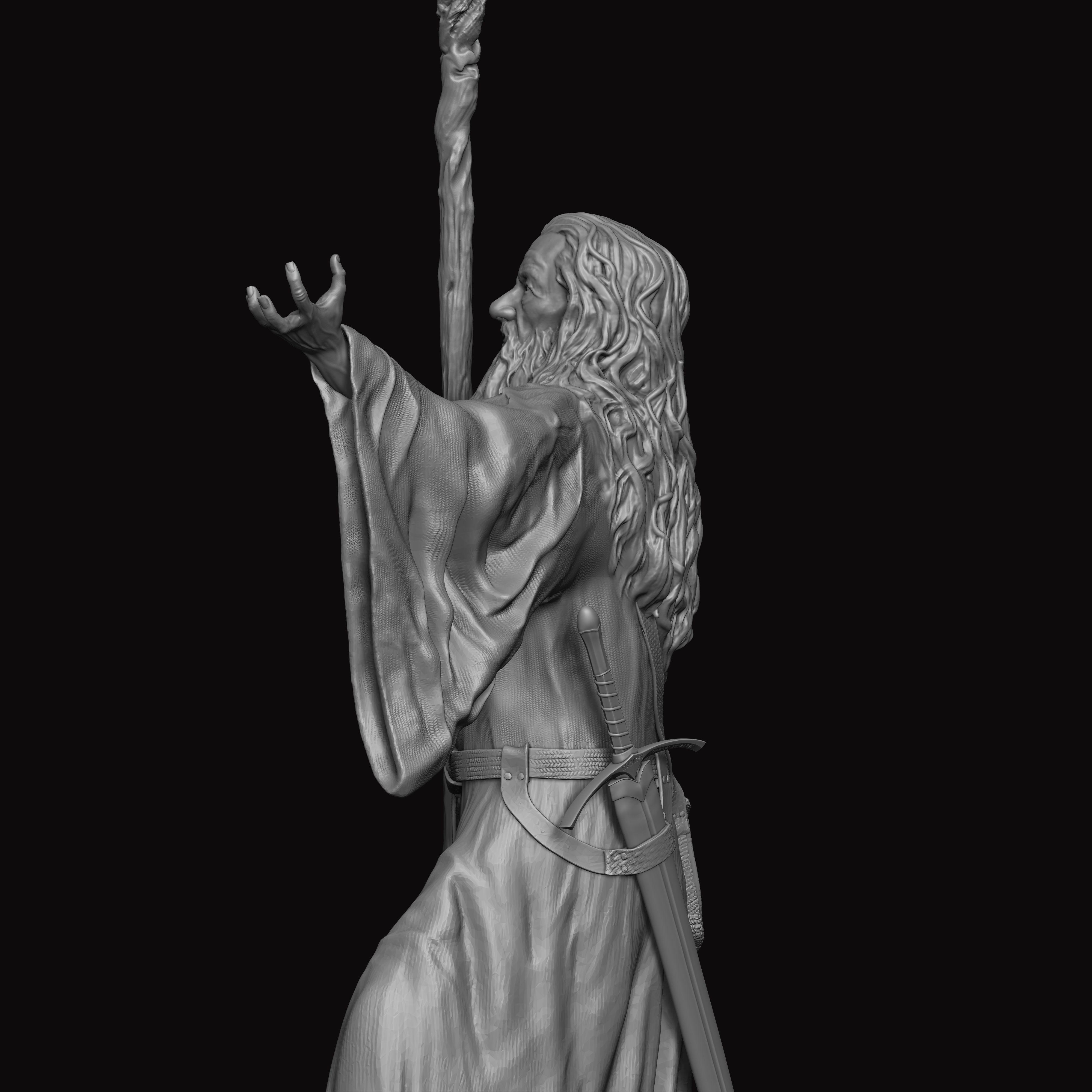 Gandalf The Grey 3D print model_16