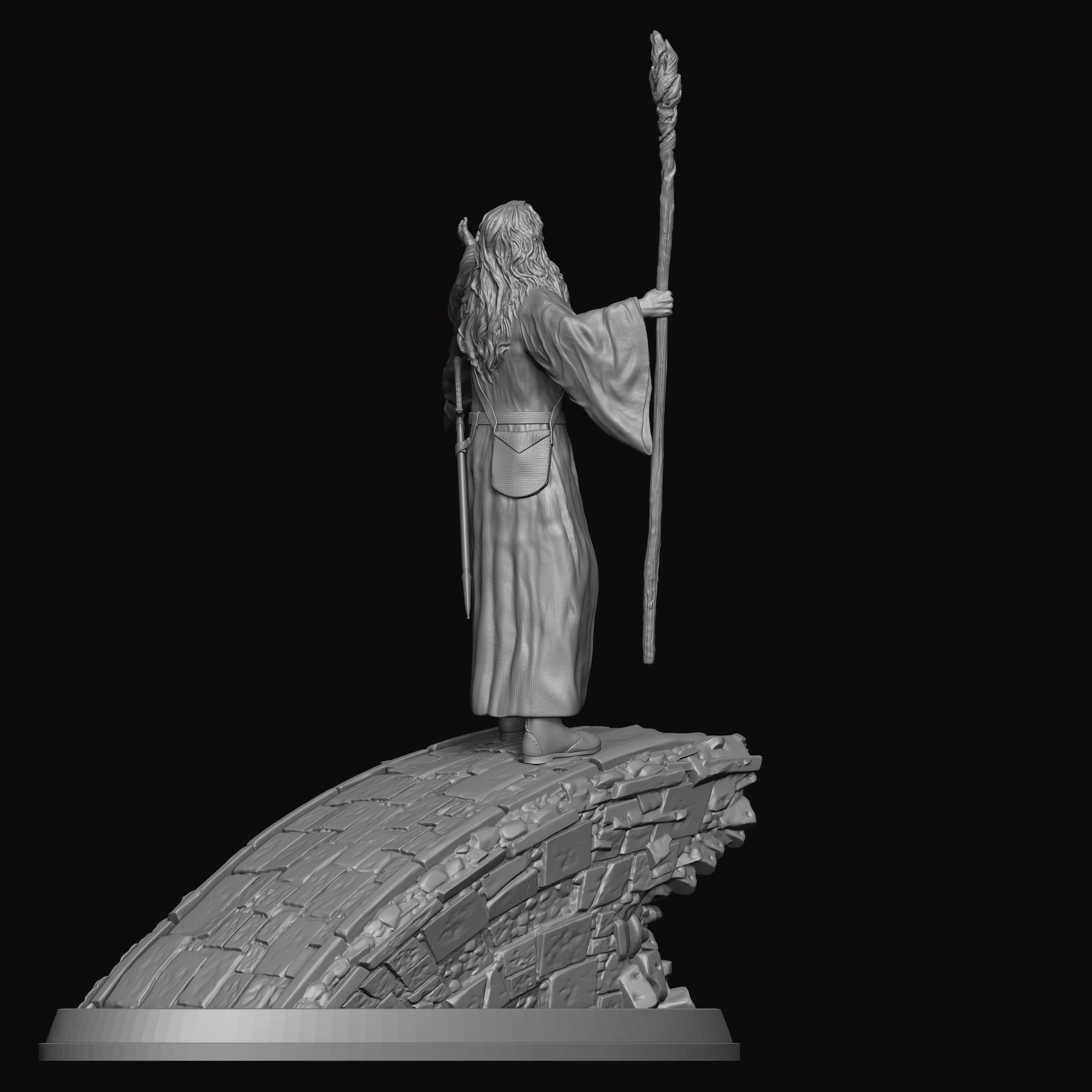 Gandalf The Grey 3D print model_8