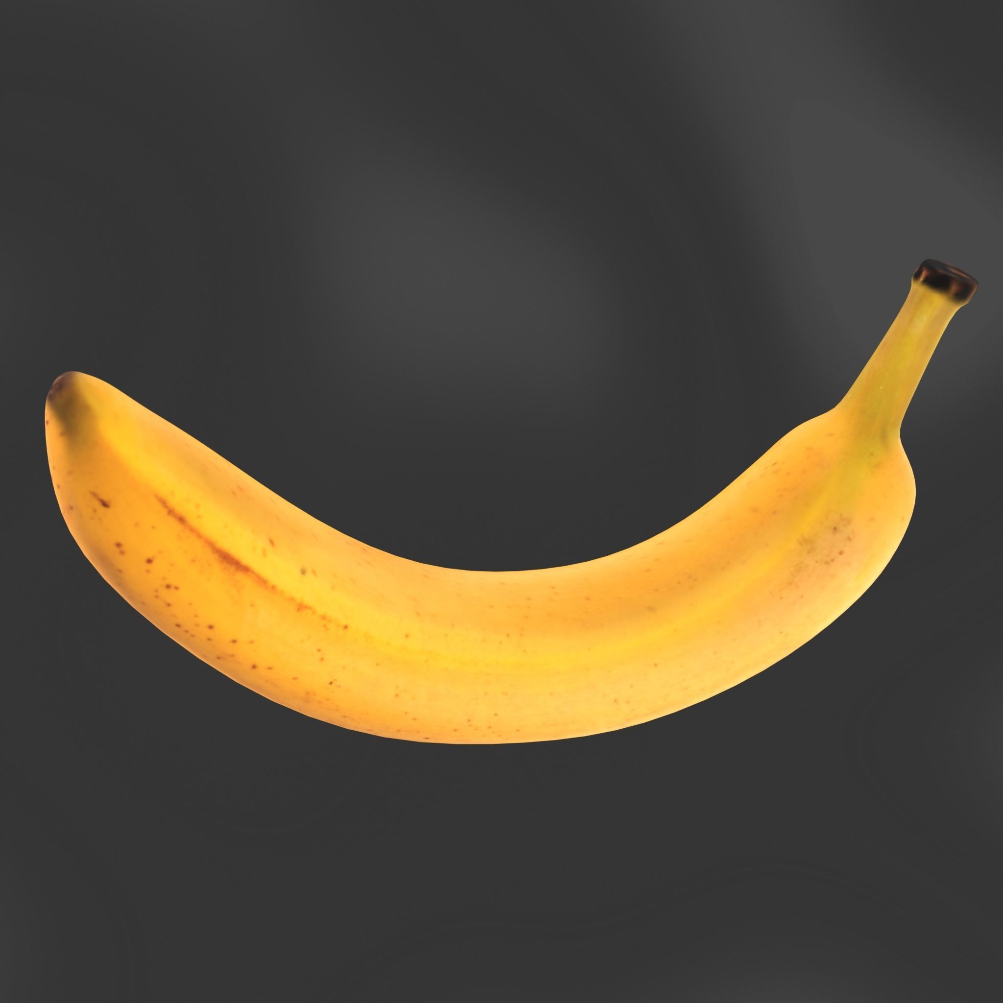 Banana set 3D model_4