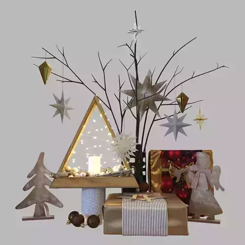 New Year Decor Set