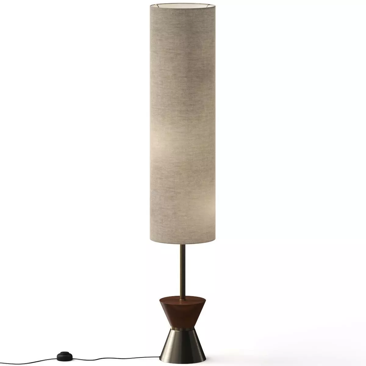 West Elm Carmen Floor Lamp 3D model_0