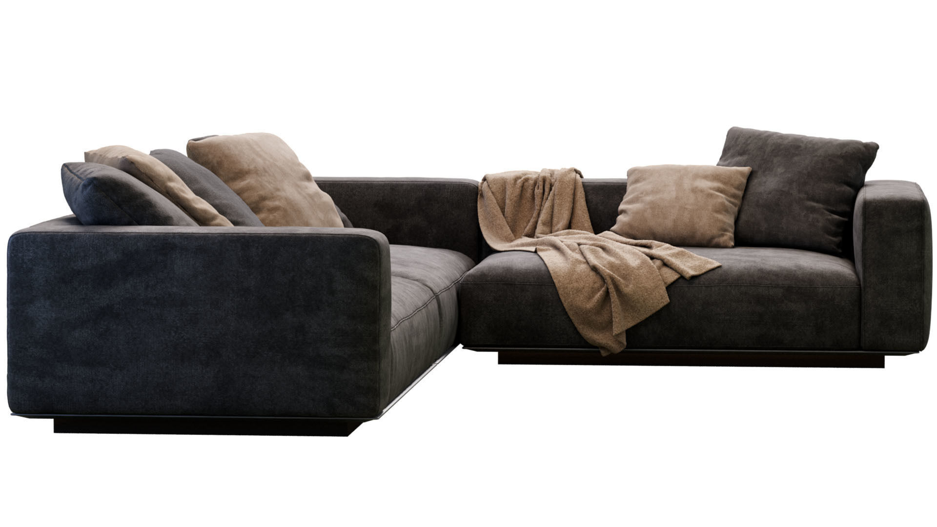 Sofa Grandemare By Flexform 3D model_4