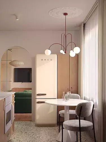 Camile Velvet DESIGN 3D model 6