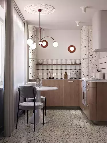 Camile Velvet DESIGN 3D model 5