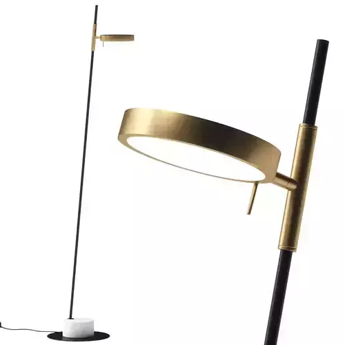 Arteriors In Stock Park Floor Lamp 3D model