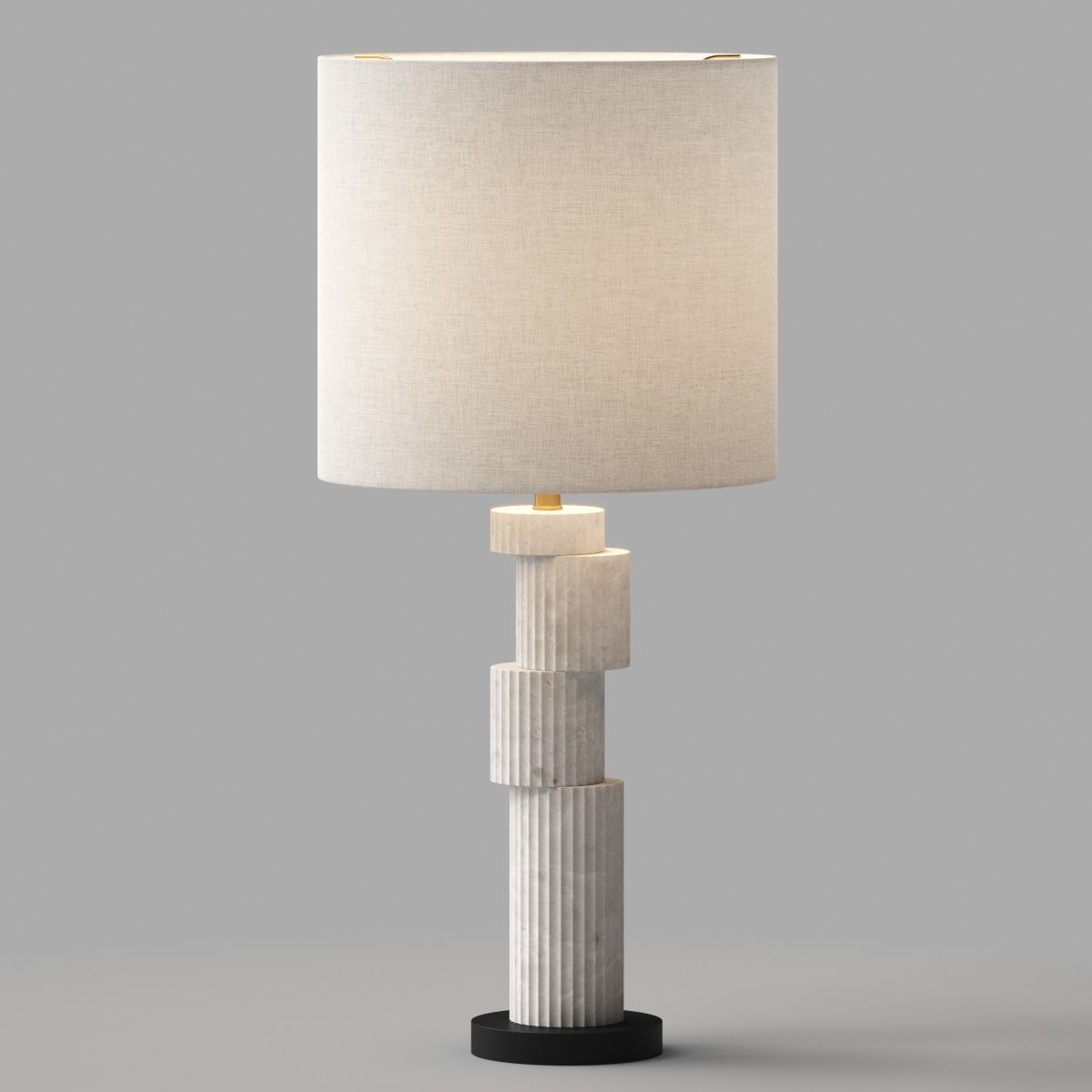 Arteriors Paladia Table Lamp 3D model_1