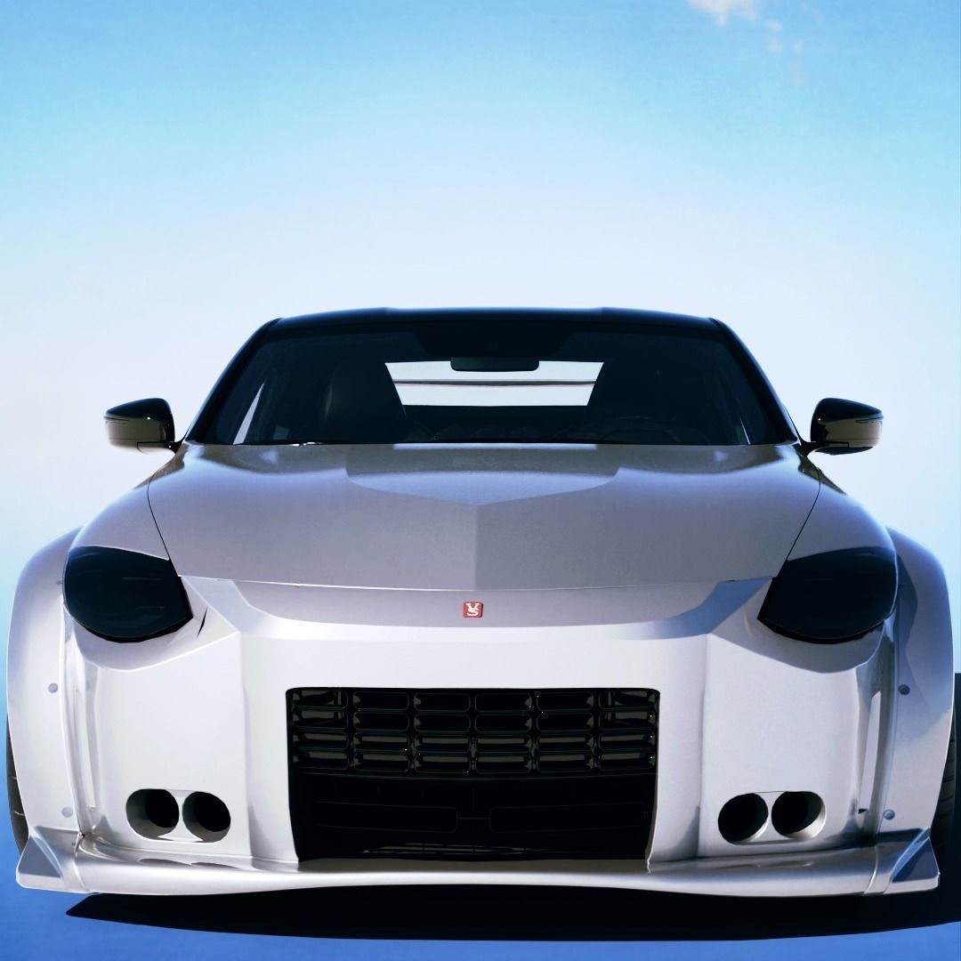 Nissan 400Z Veilside Fortune 2021 3D model_4