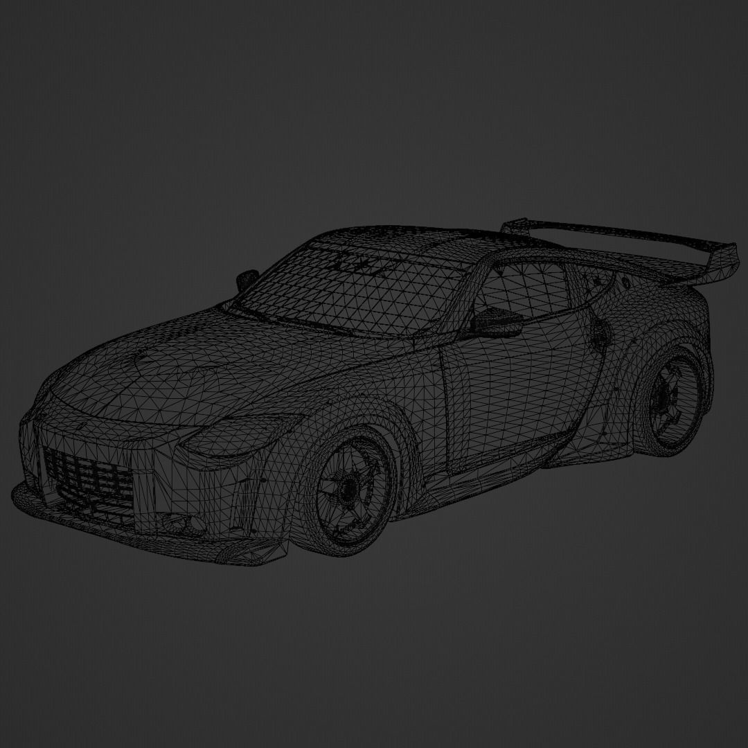 Nissan 400Z Veilside Fortune 2021 3D model_5