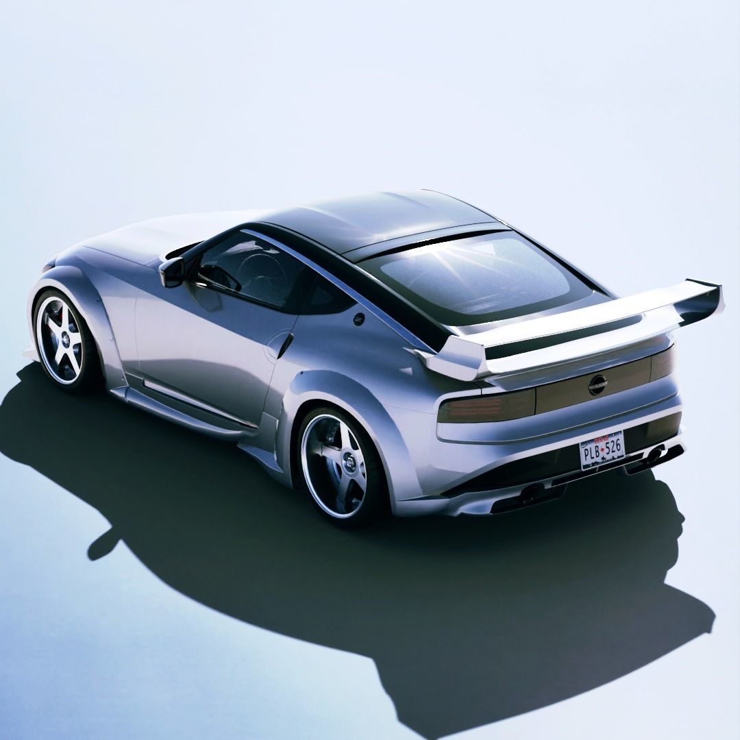 Nissan 400Z Veilside Fortune 2021 3D model_1