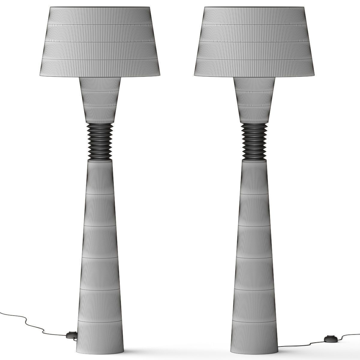 Arteriors Sedona Floor Lamp 3D model_1