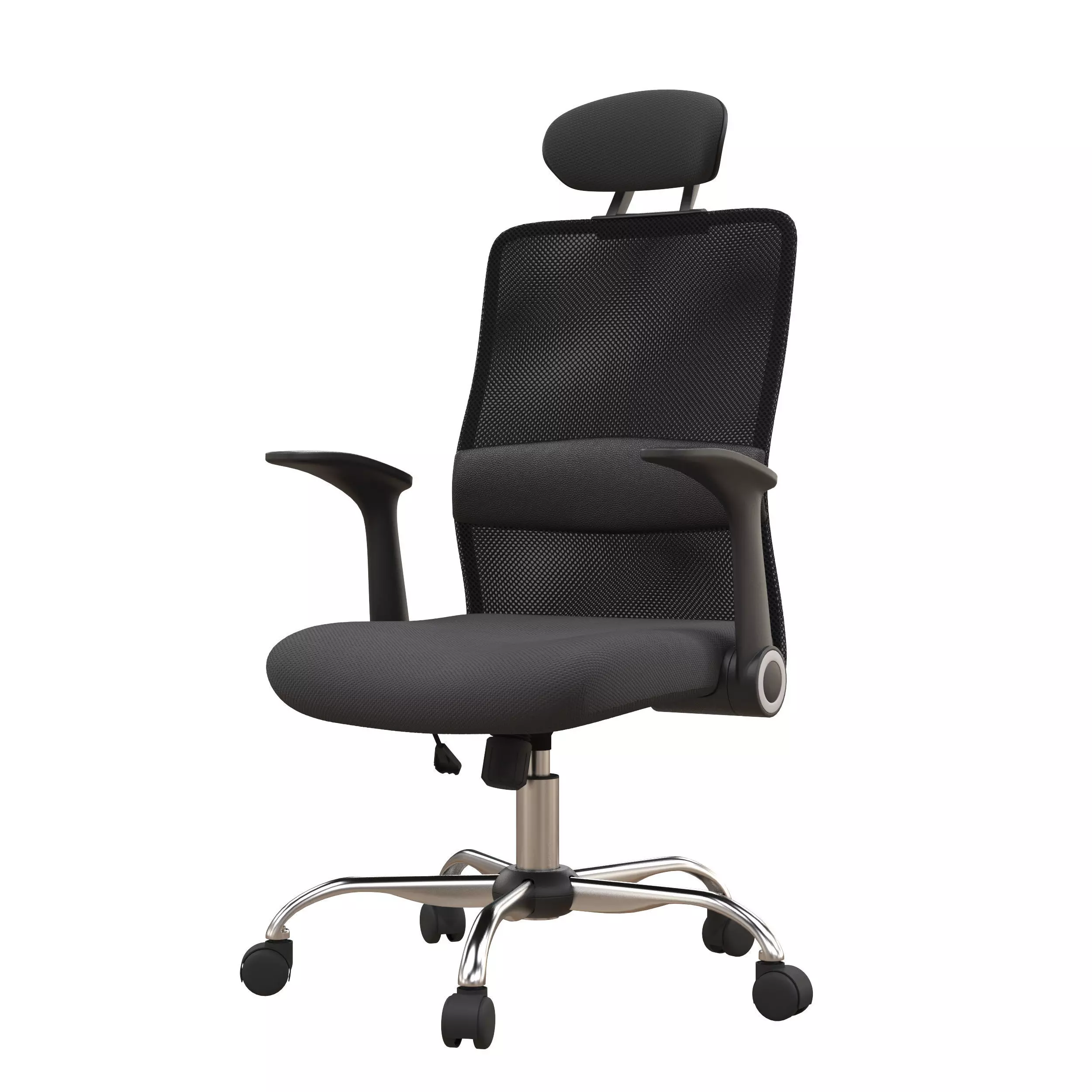 Office chair 3D model_0