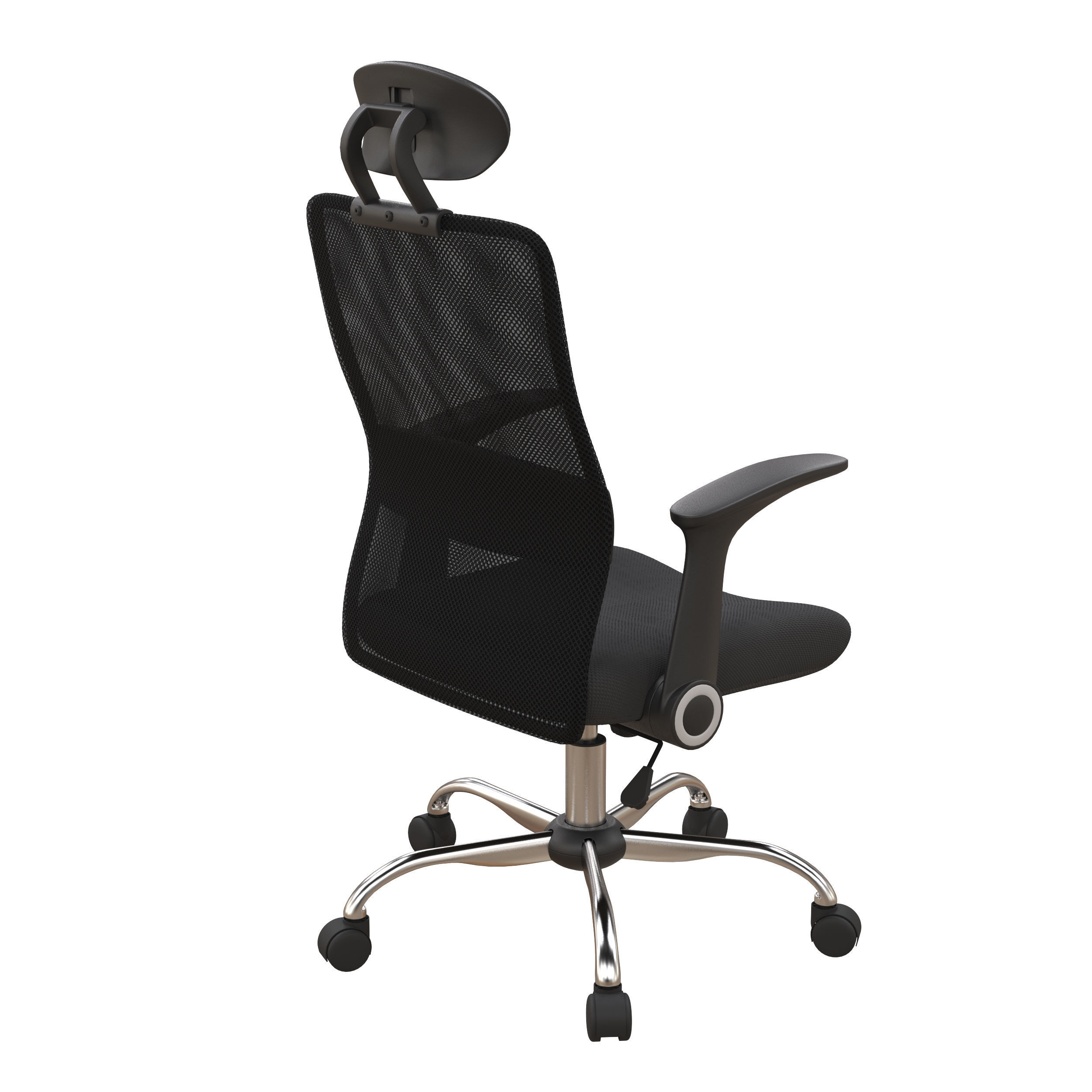 Office chair 3D model_1