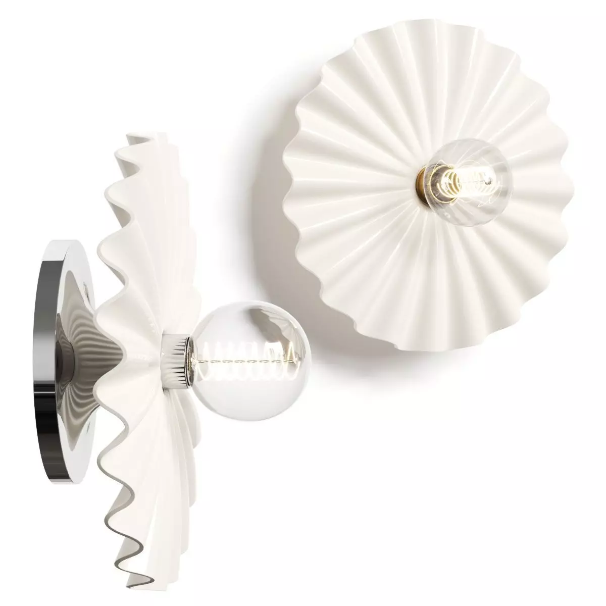 Lulu and Georgia Madrona Sconce Wall Lamp 3D model