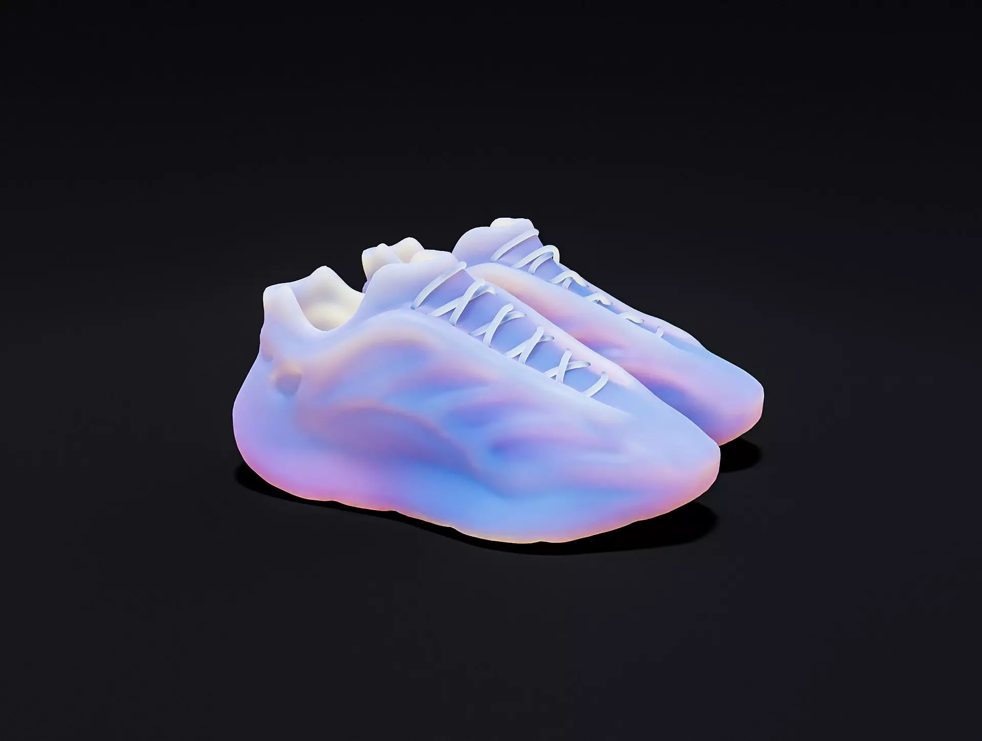Yeezy 700 V3 Low-poly 3D model
