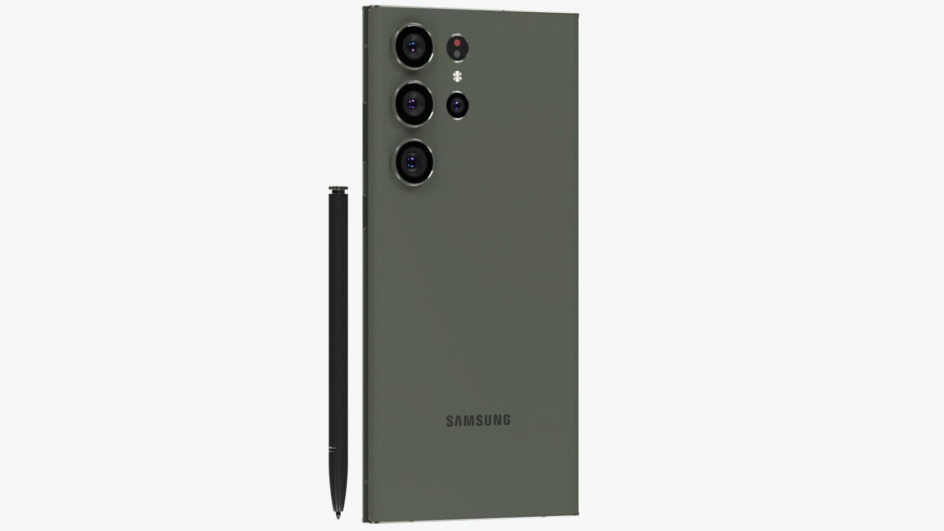 Samsung Galaxy S23 Ultra Green 3D model_9