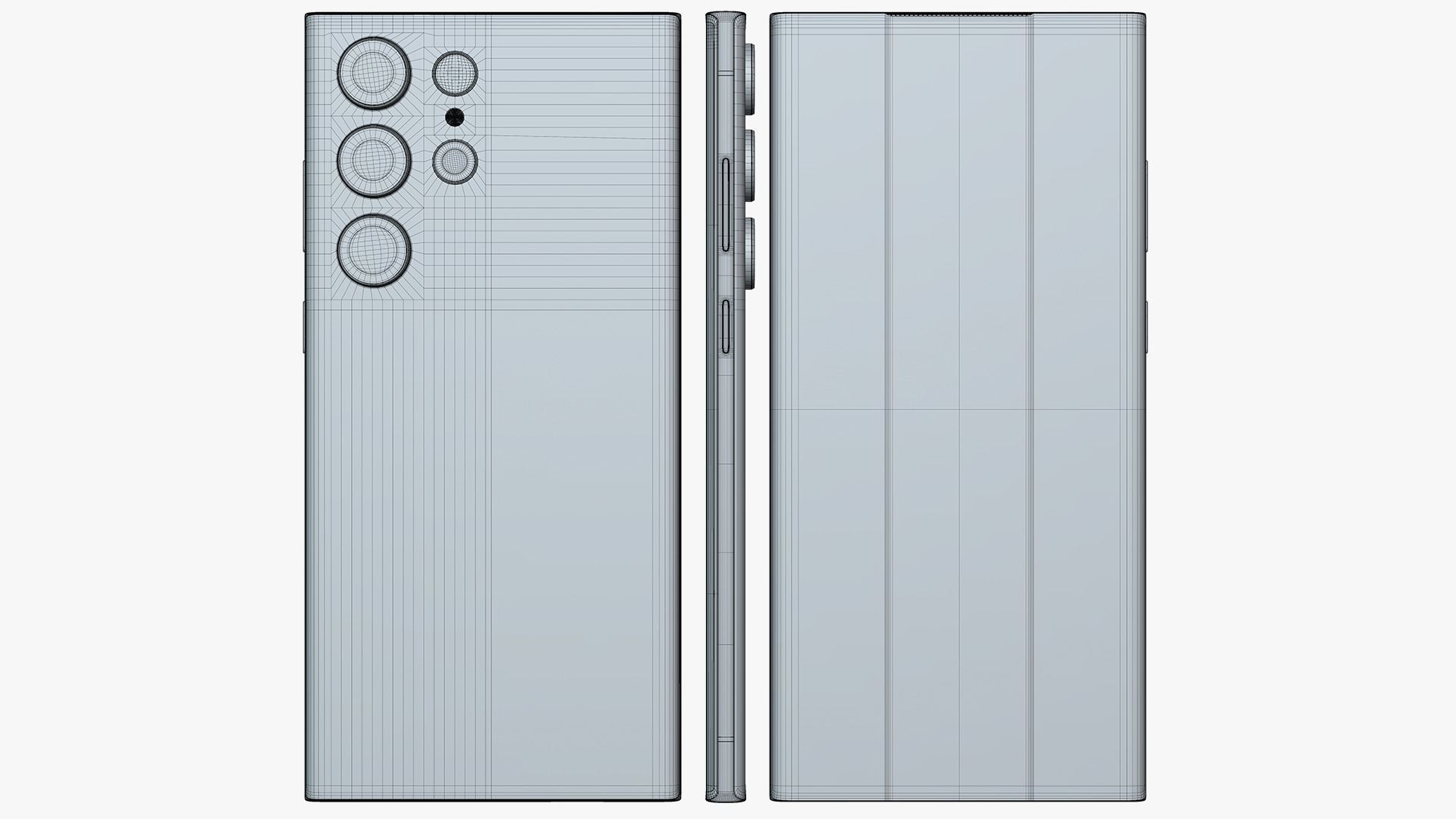 Samsung Galaxy S23 Ultra Green 3D model_12