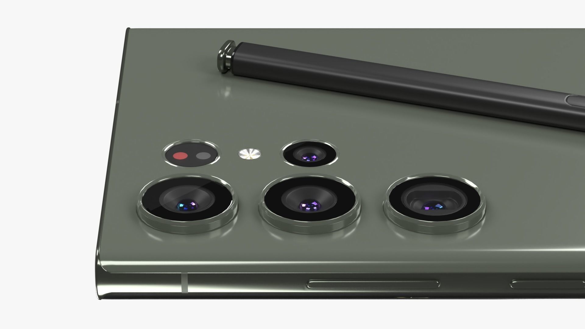 Samsung Galaxy S23 Ultra Green 3D model_5