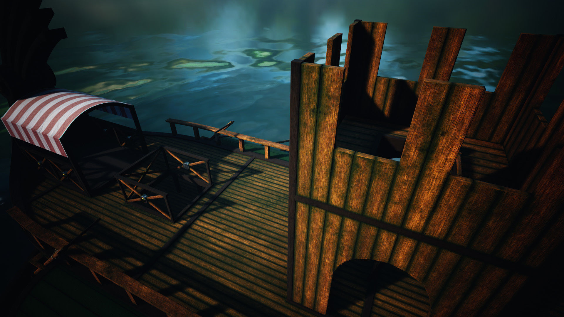 Roman Trireme Low-poly 3D model_18