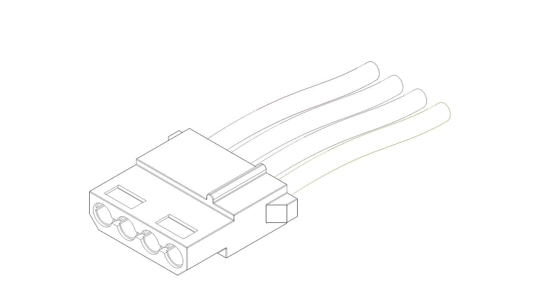 COMPUTER DRIVER POWER SOCKET 3D model_7