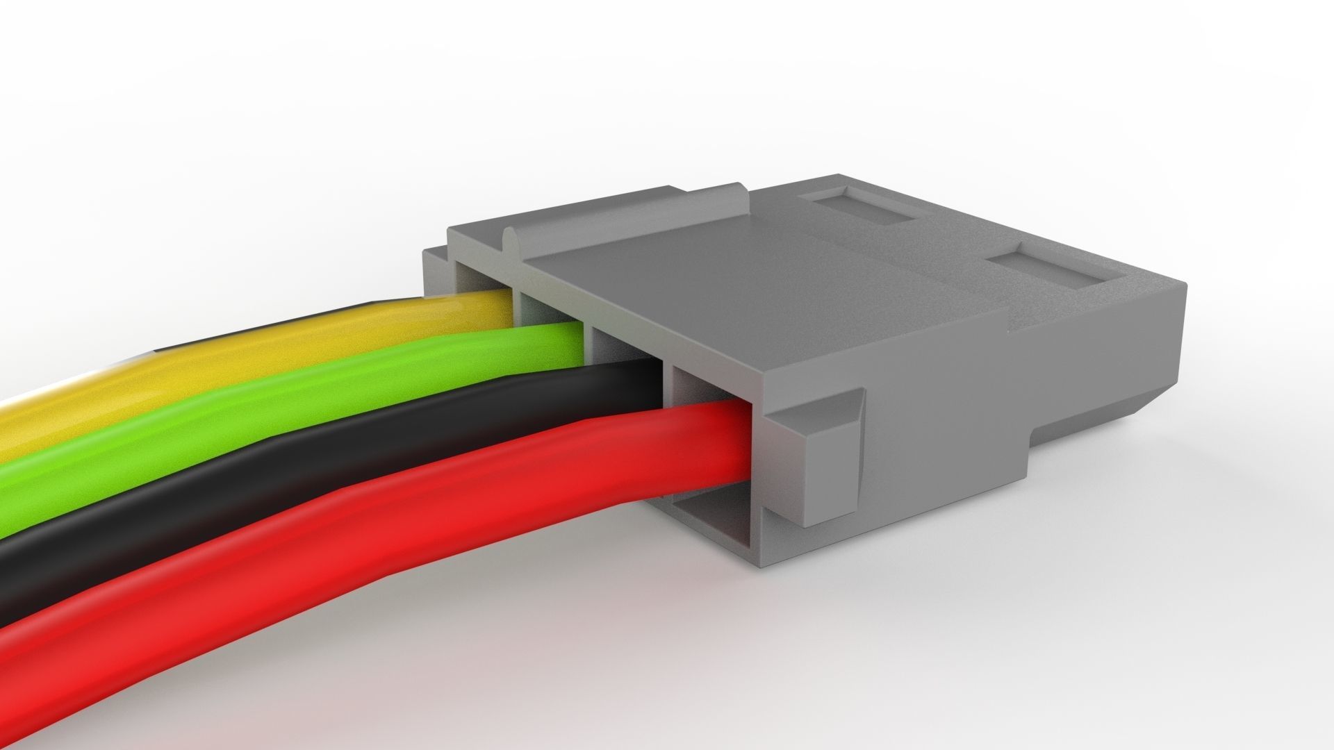 COMPUTER DRIVER POWER SOCKET 3D model_4