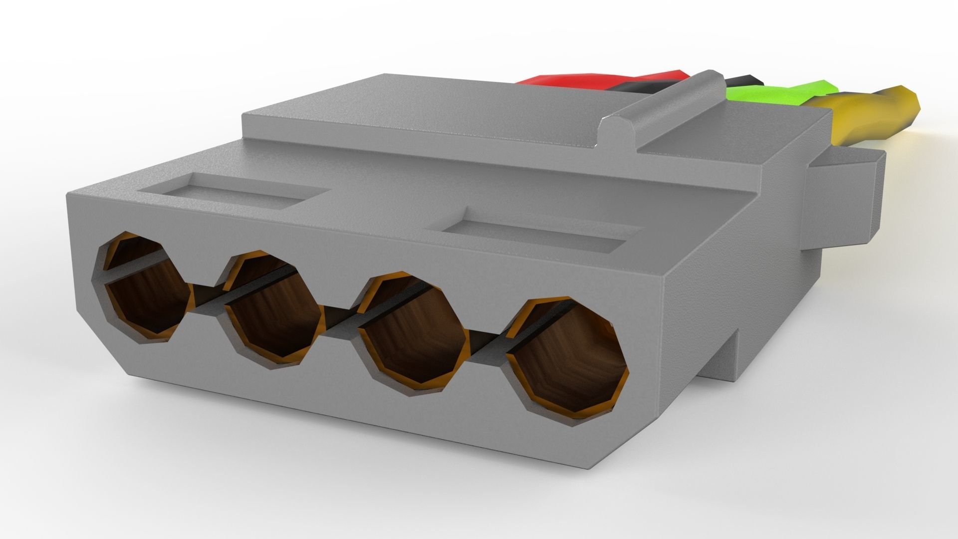 COMPUTER DRIVER POWER SOCKET 3D model_5
