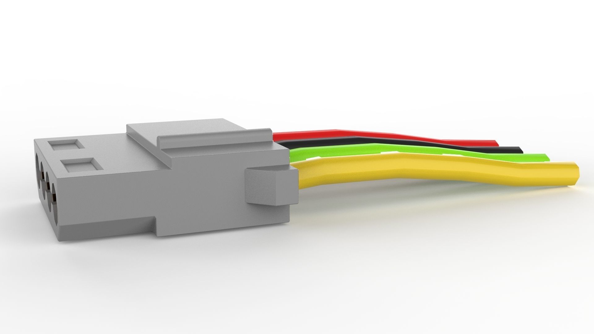 COMPUTER DRIVER POWER SOCKET 3D model_3