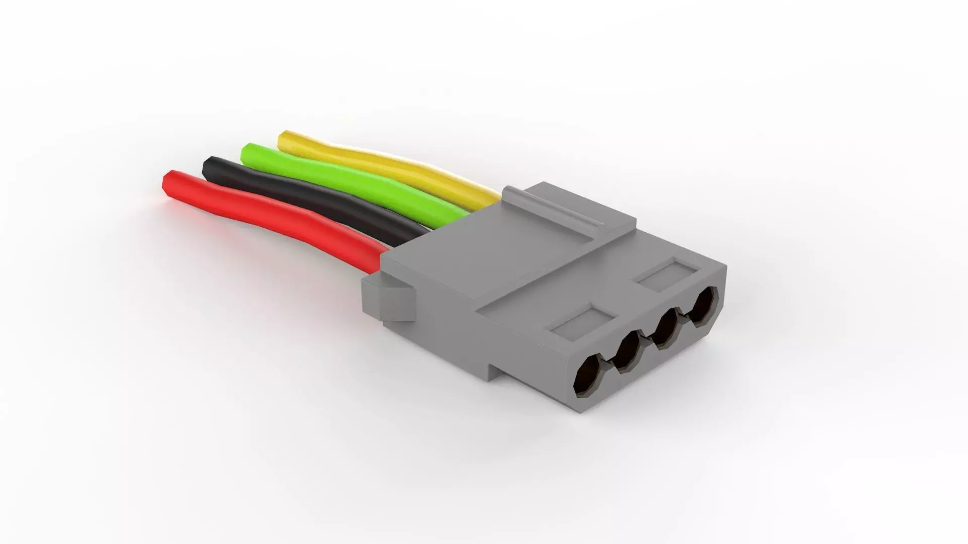 COMPUTER DRIVER POWER SOCKET 3D model_0