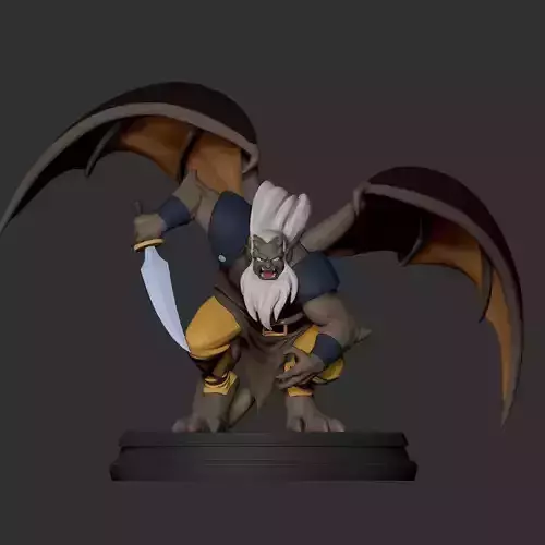 Gargoyles - Hudson figure  3D print model