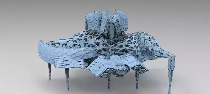 Alien Hybrid base design Exterior 1