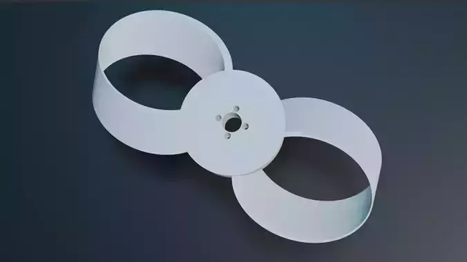 Toroidal Propeller 3D print model