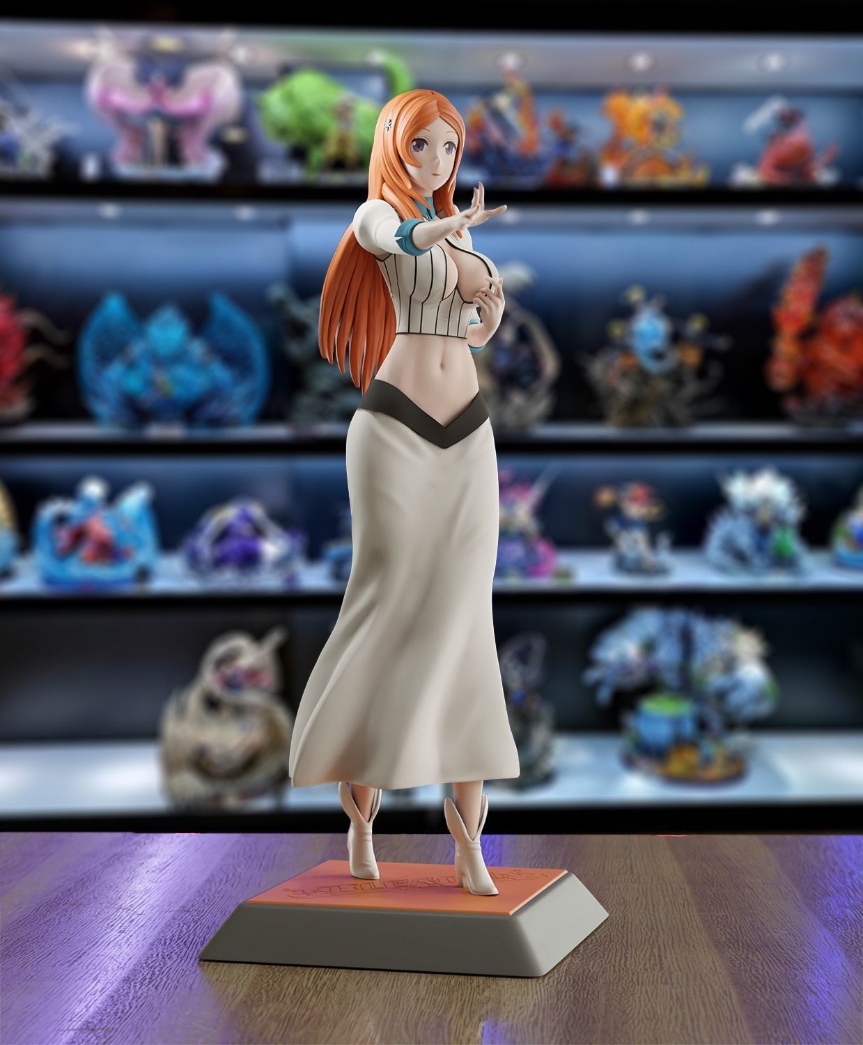 Orihime Inoue - Bleach with NSFW version 3D print model_2