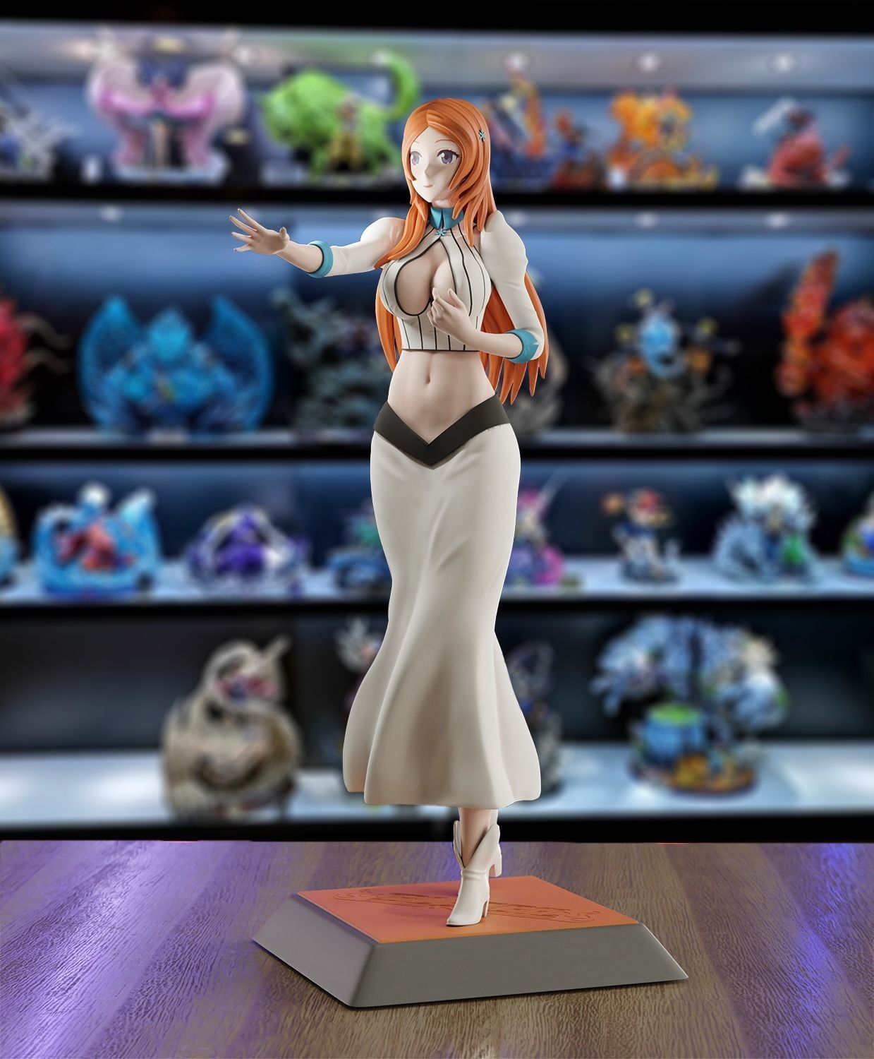 Orihime Inoue - Bleach with NSFW version 3D print model_1