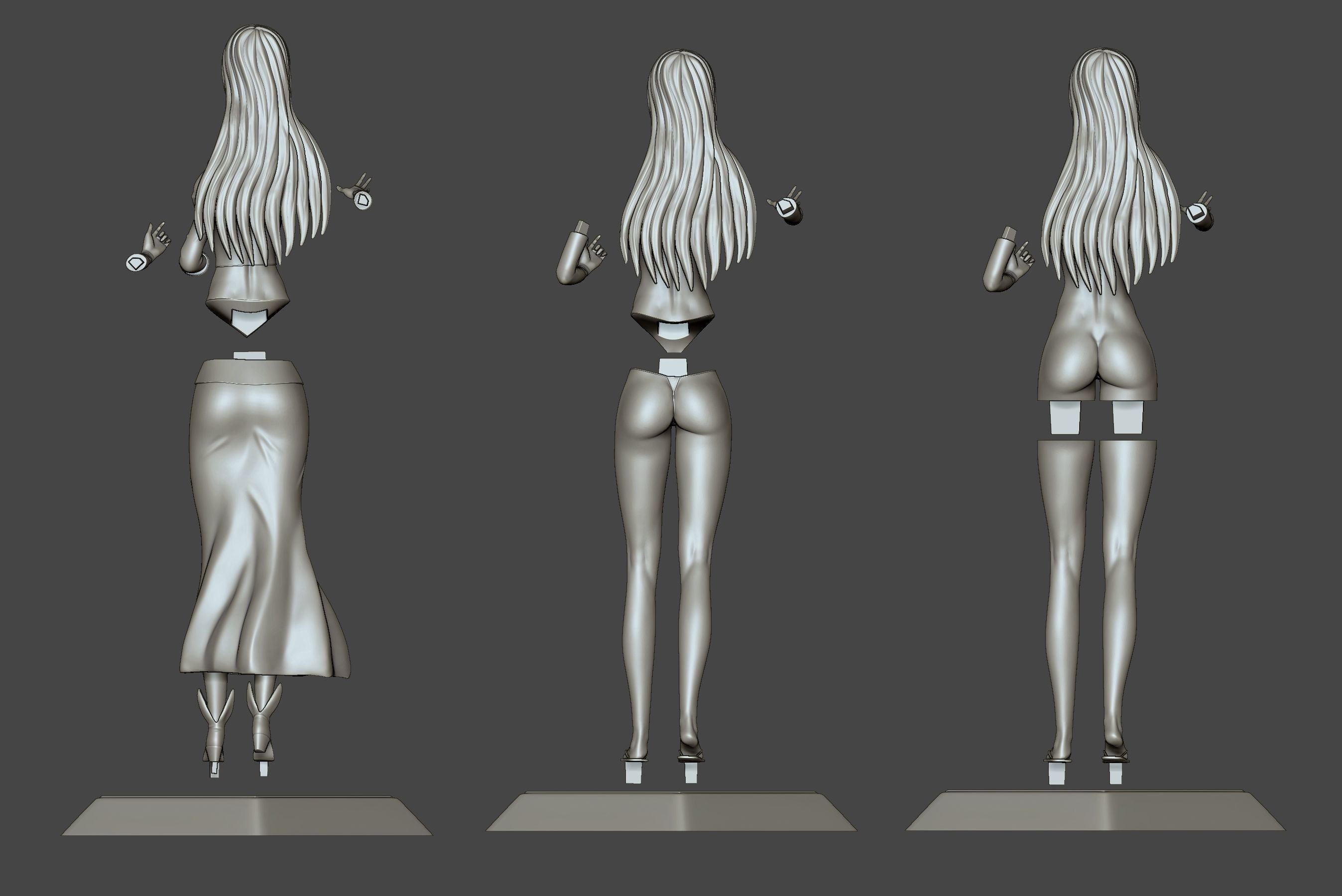 Orihime Inoue - Bleach with NSFW version 3D print model_14