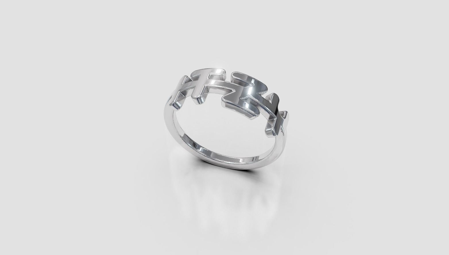 Itzy fan ring 3D print model_3