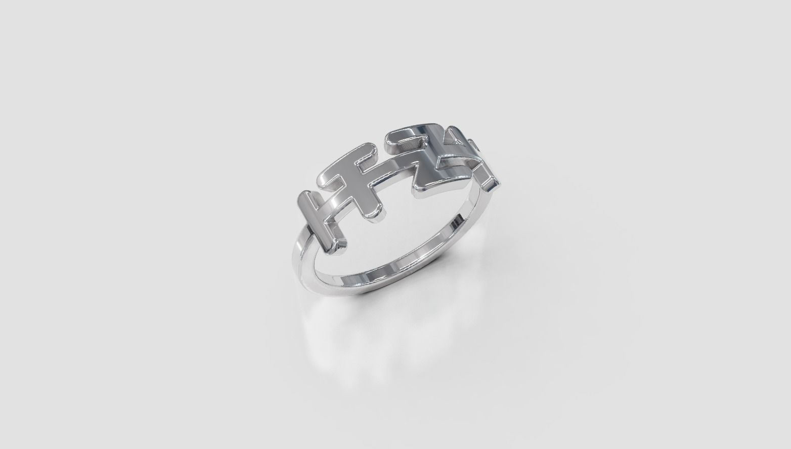 Itzy fan ring 3D print model_2