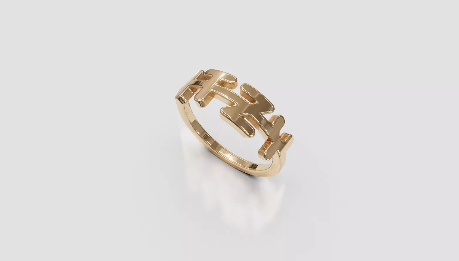 Itzy fan ring 3D print model_0