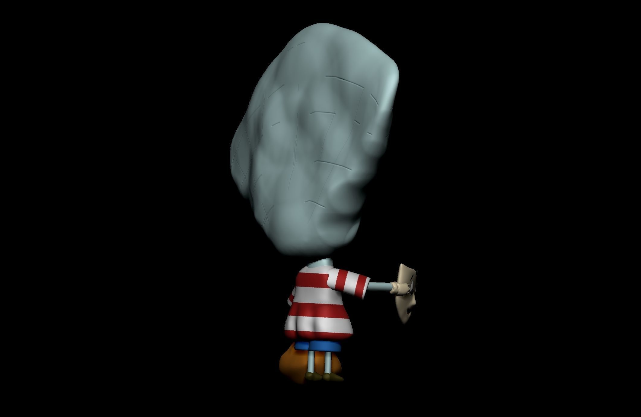 The Melancholy Death of Oyster Boy 3D print model_28