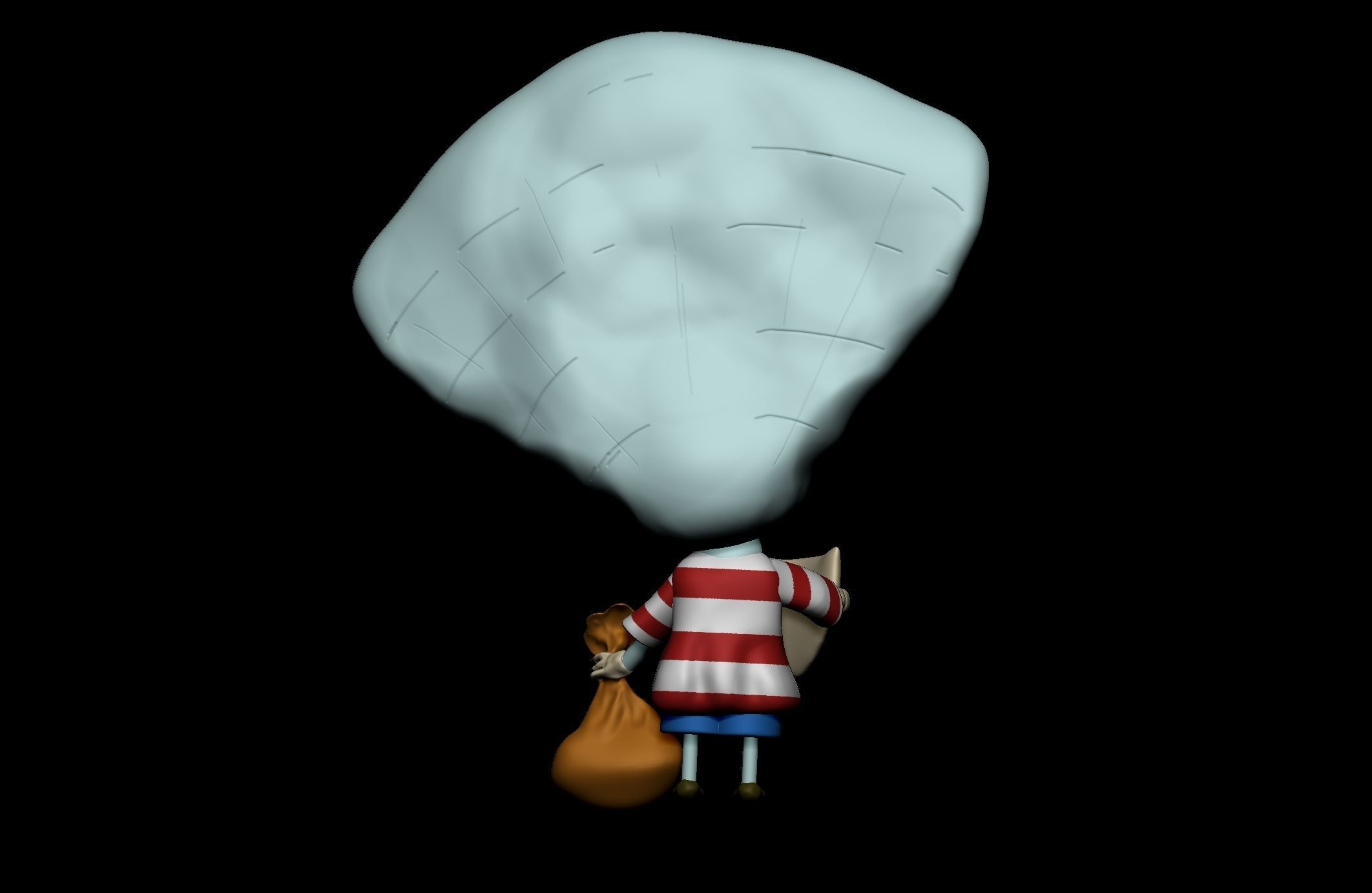 The Melancholy Death of Oyster Boy 3D print model_29