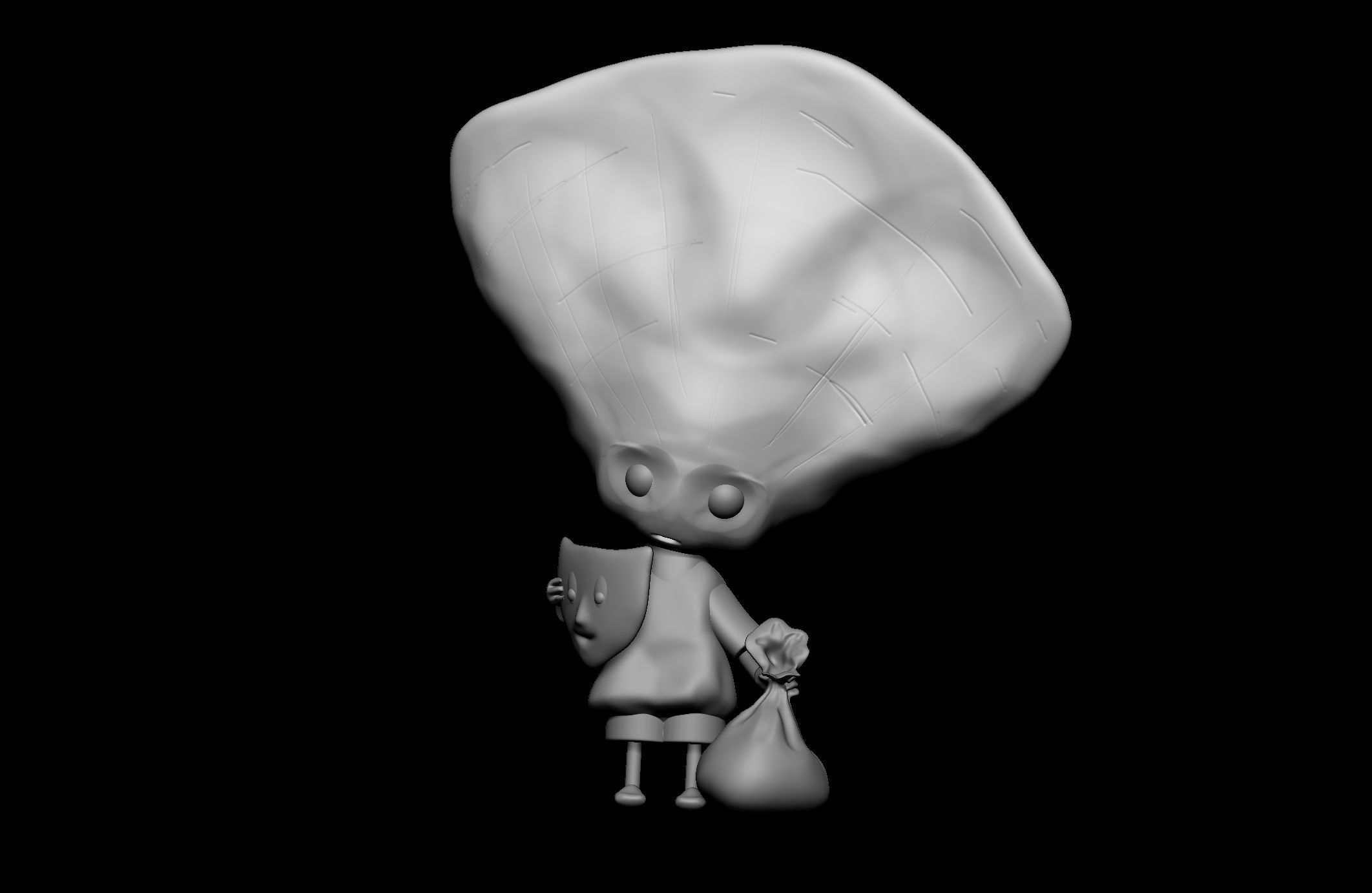 The Melancholy Death of Oyster Boy 3D print model_33