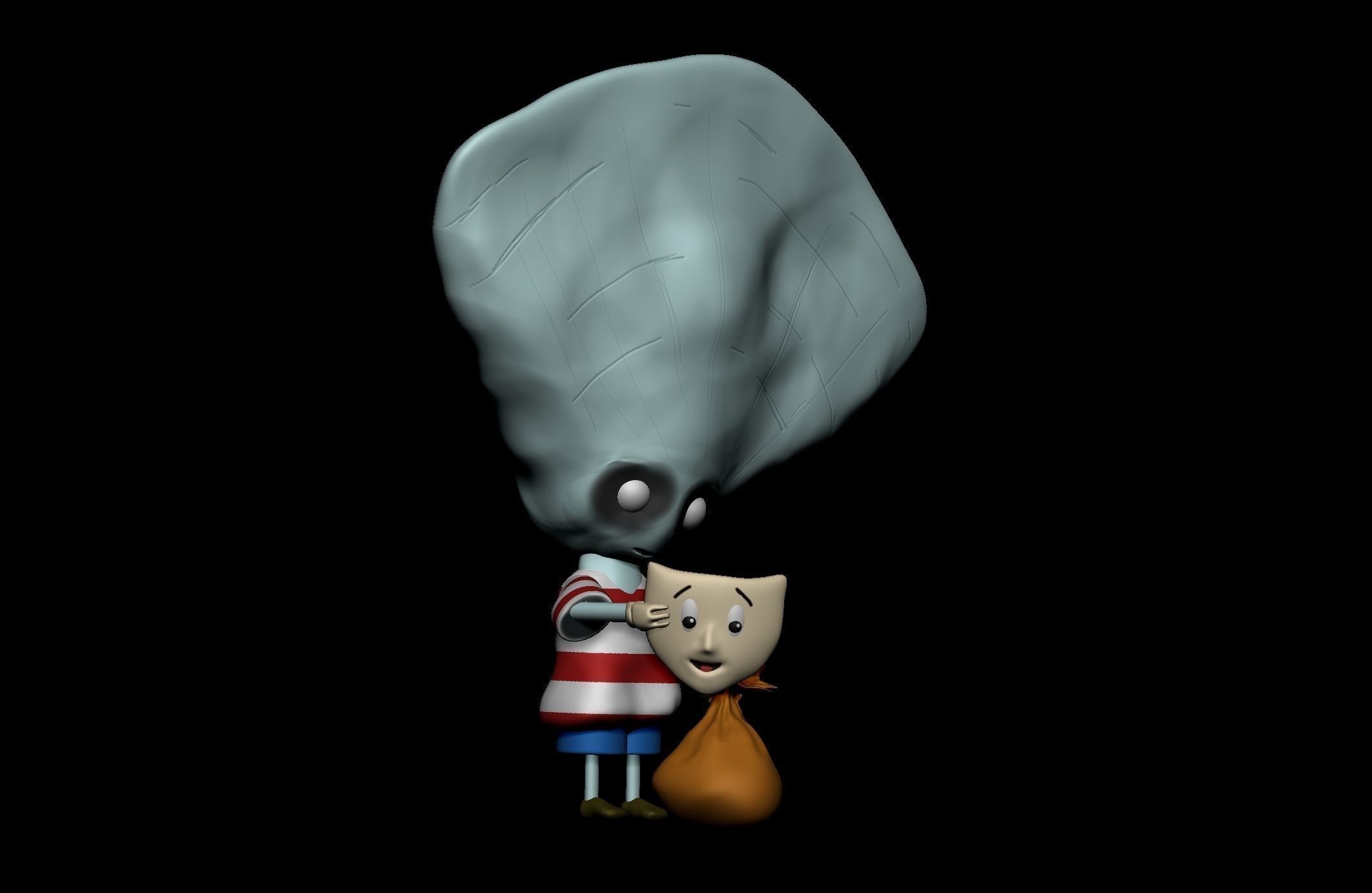 The Melancholy Death of Oyster Boy 3D print model_26