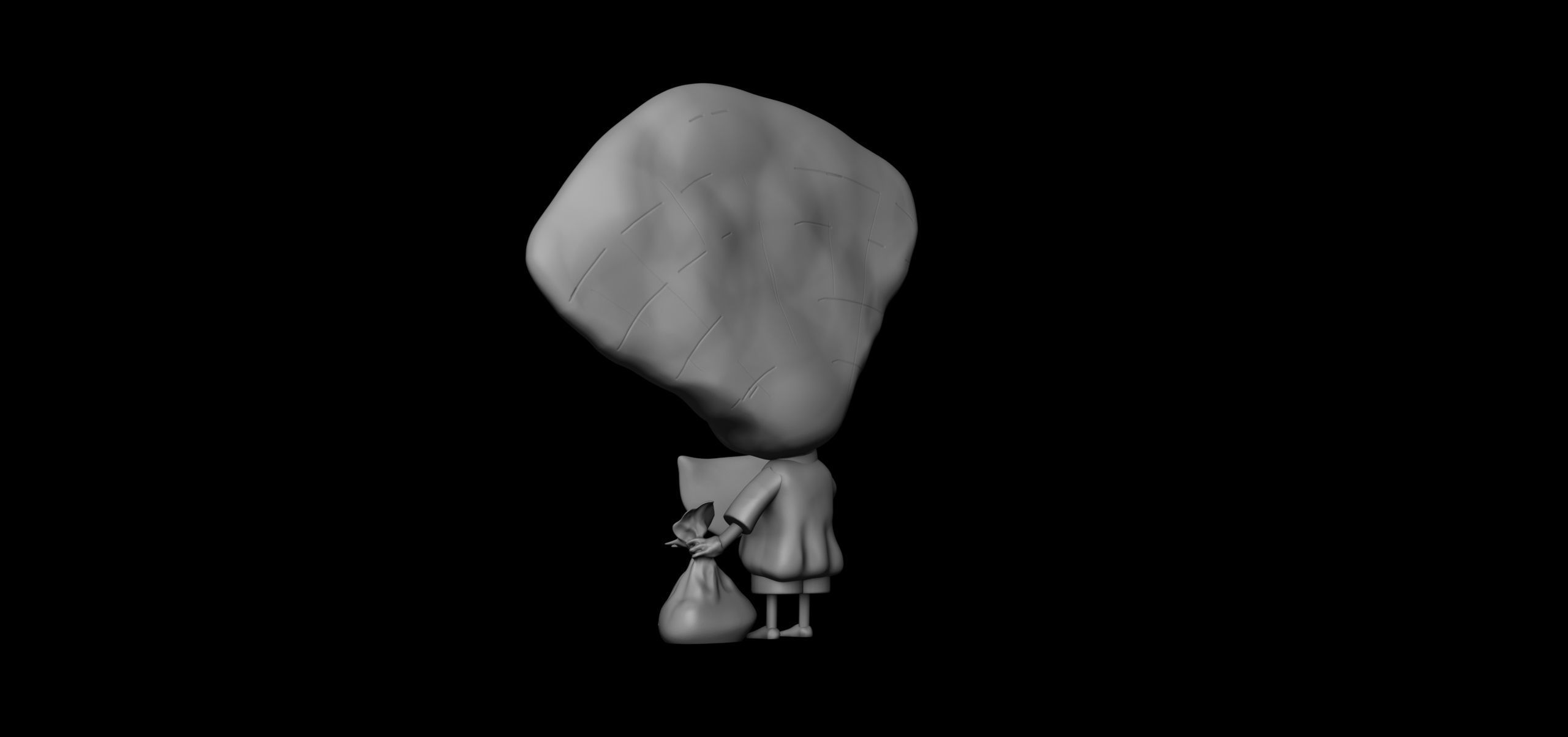 The Melancholy Death of Oyster Boy 3D print model_14