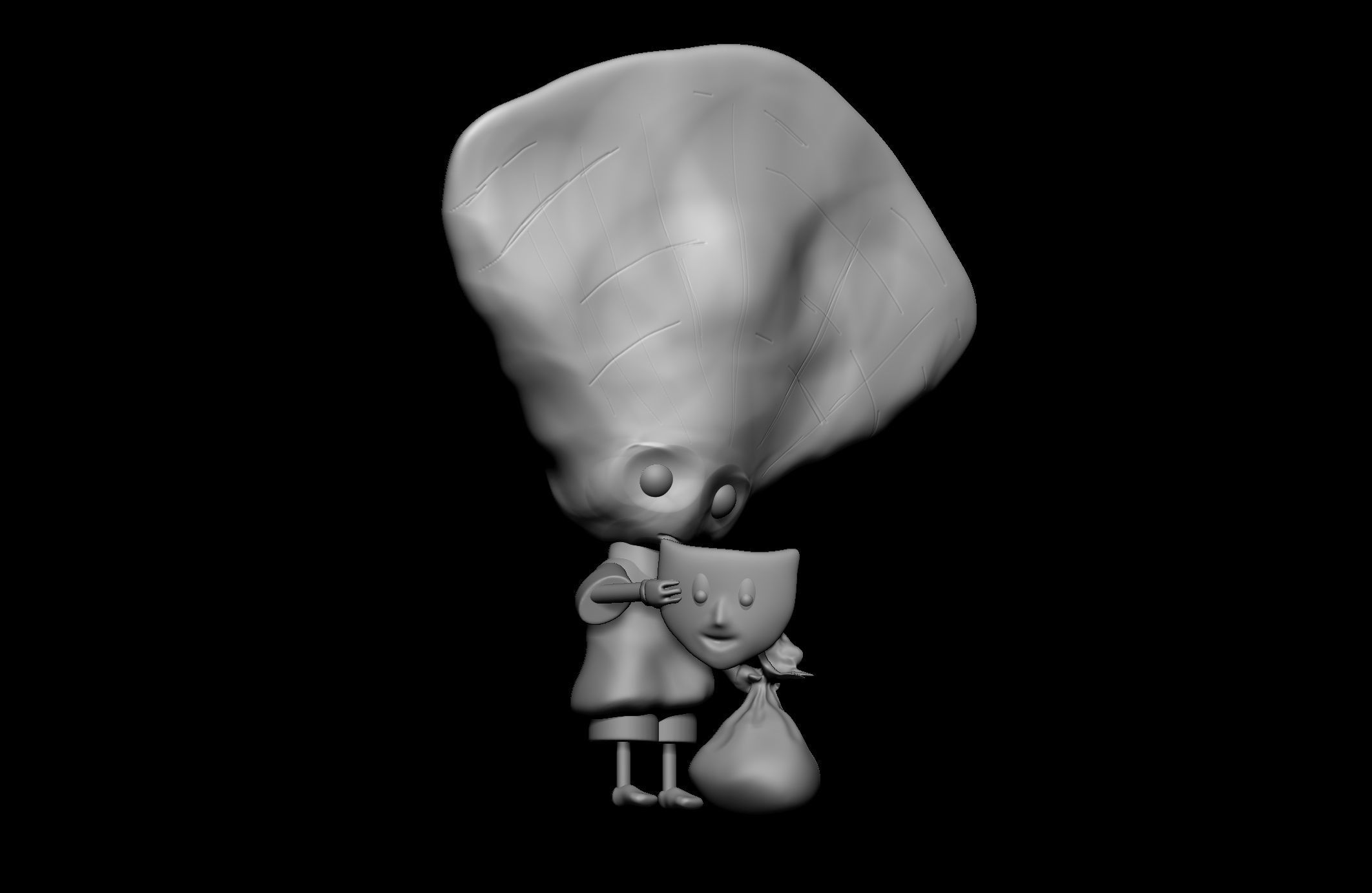 The Melancholy Death of Oyster Boy 3D print model_19