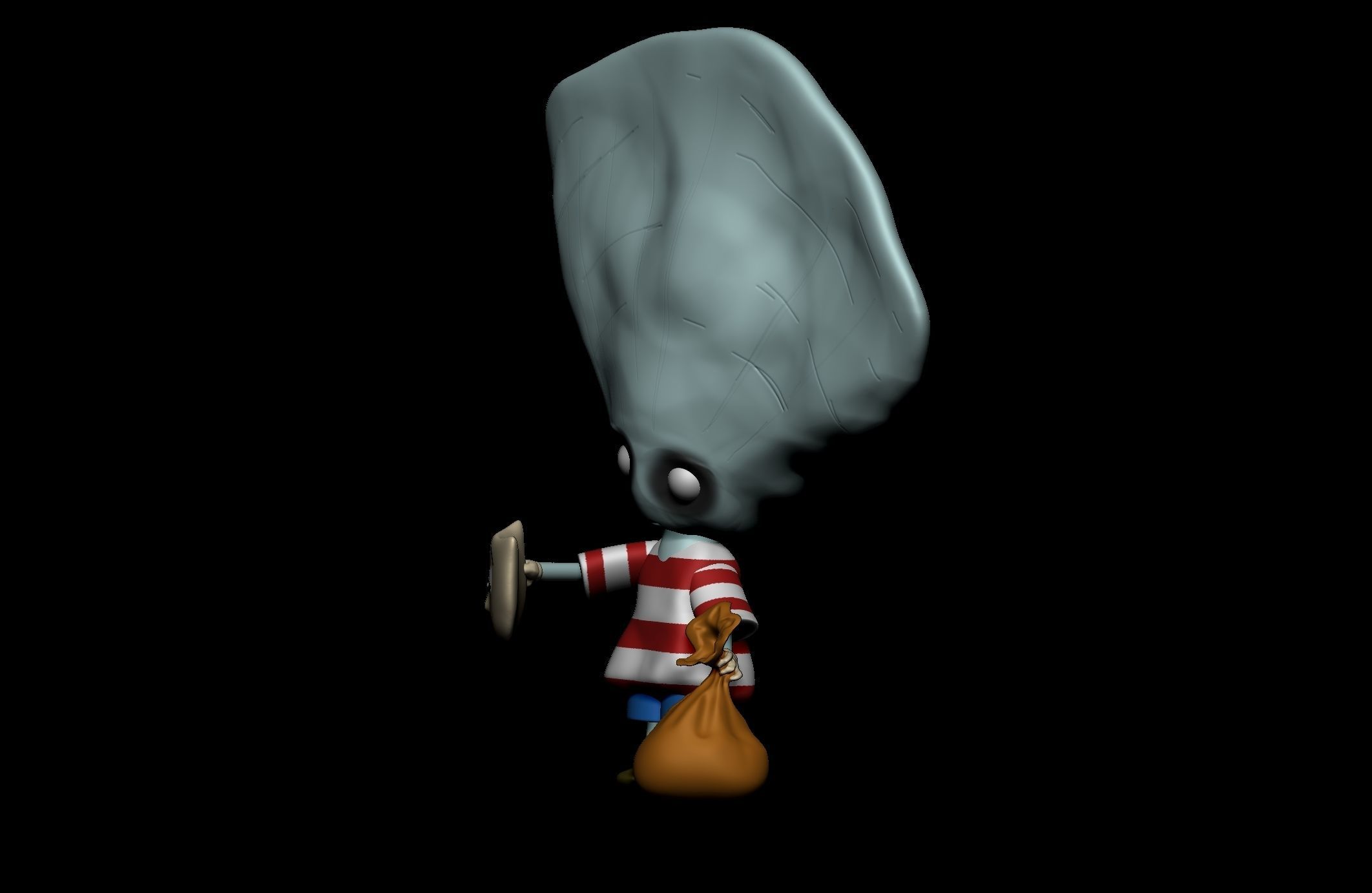 The Melancholy Death of Oyster Boy 3D print model_32