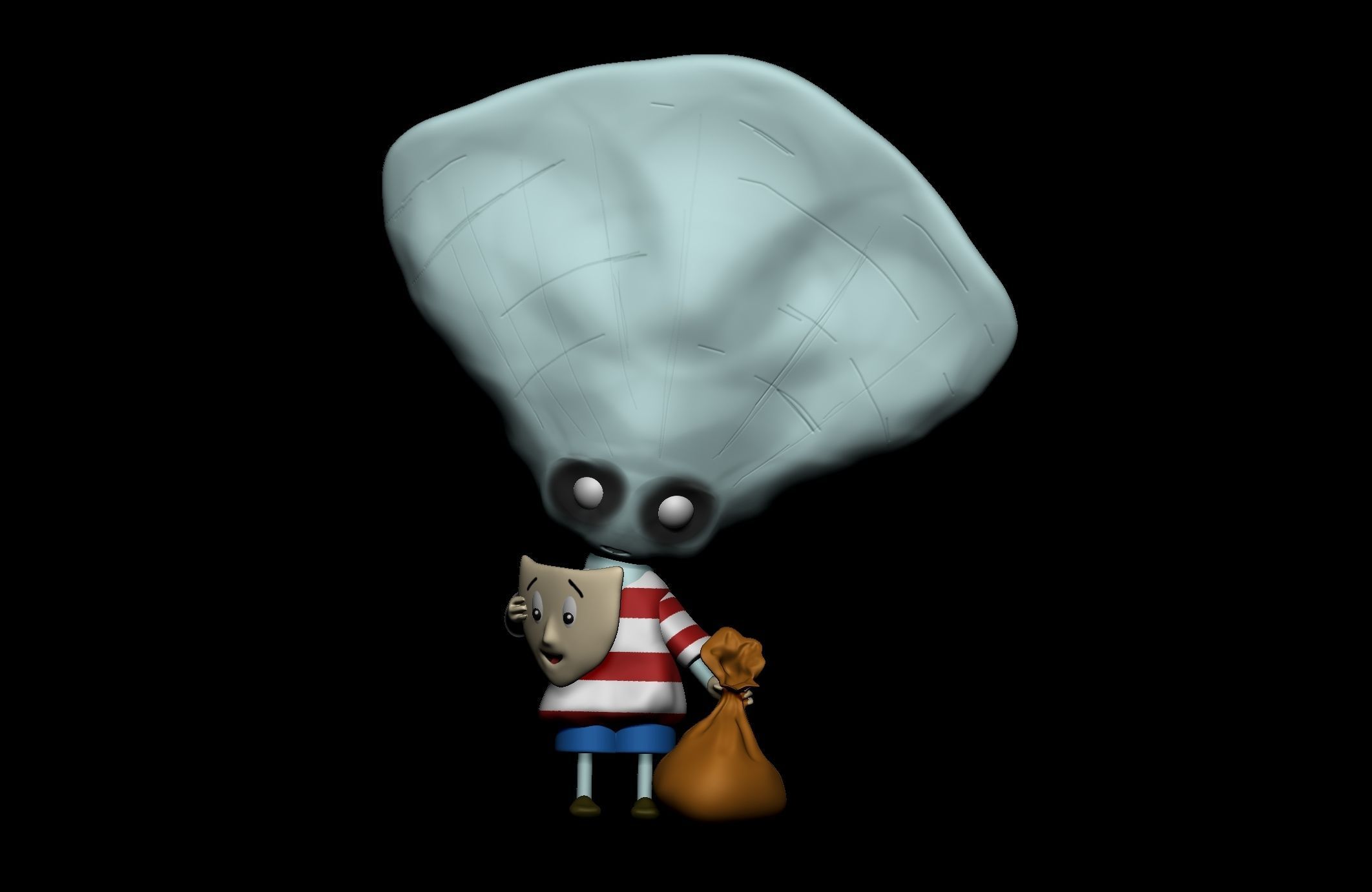 The Melancholy Death of Oyster Boy 3D print model_18