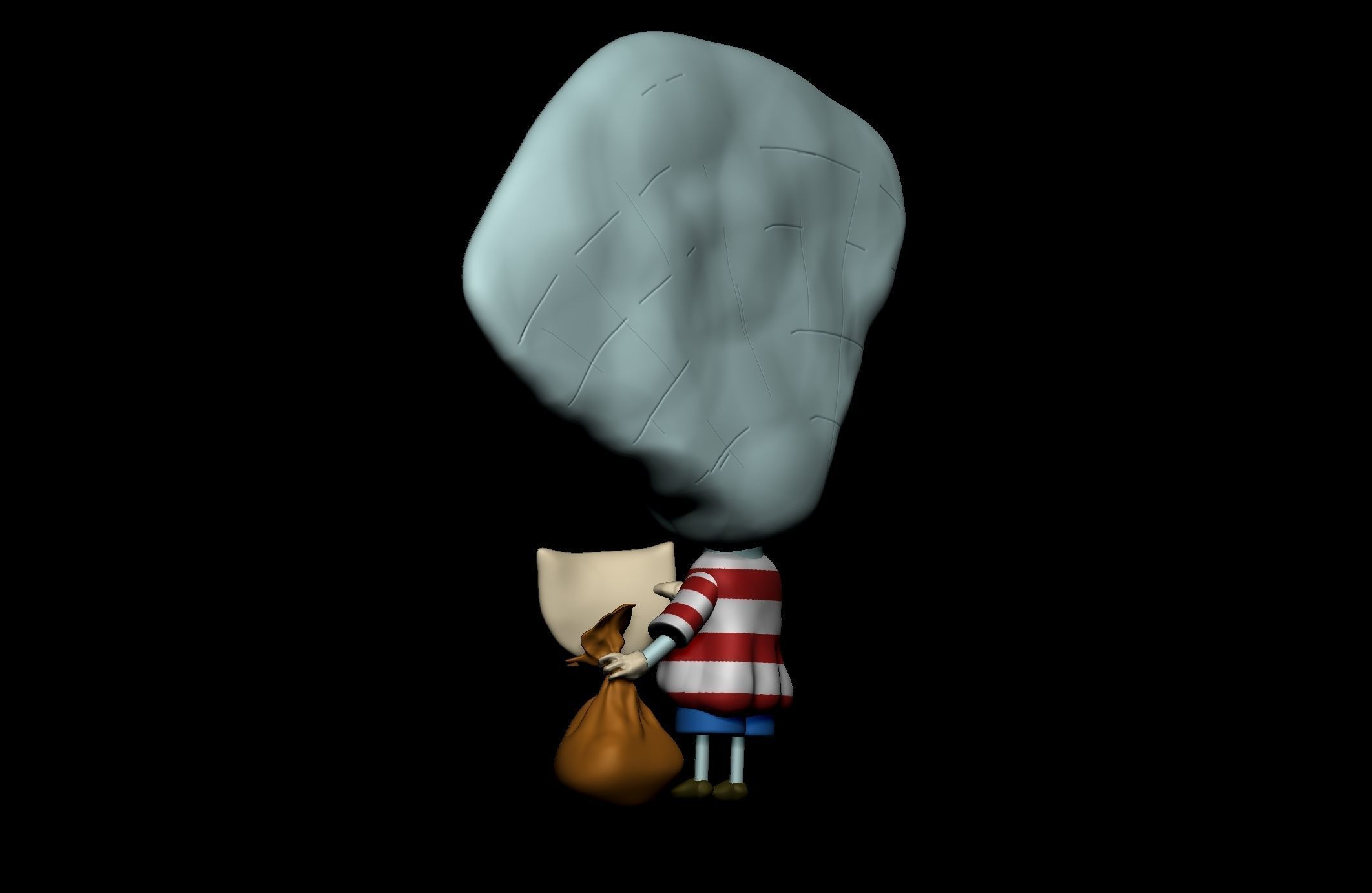The Melancholy Death of Oyster Boy 3D print model_30