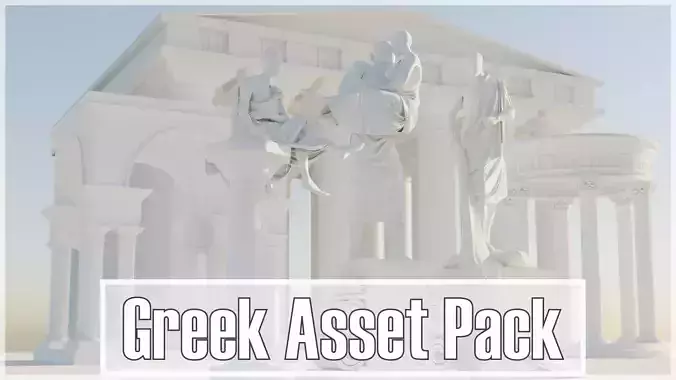 Greek Asset Pack and Statues