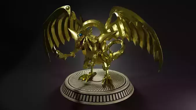Winged Dragon of Ra 3D print model