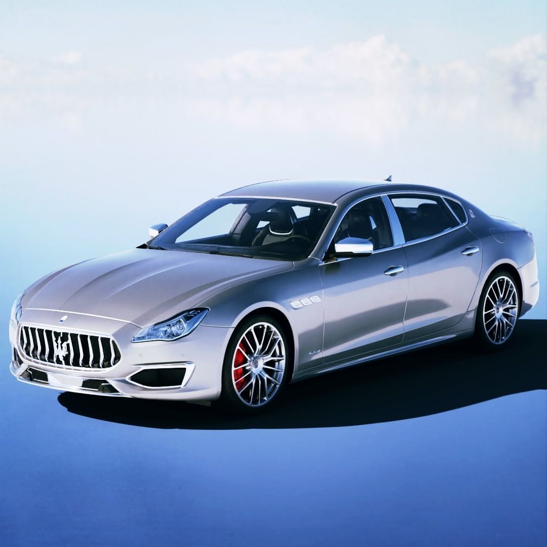 Maserati Quattroporte GTS 2017 3D model_3